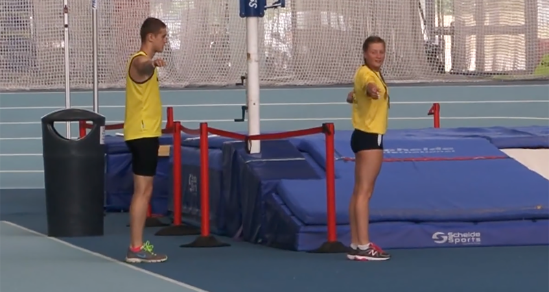 pole vault drills