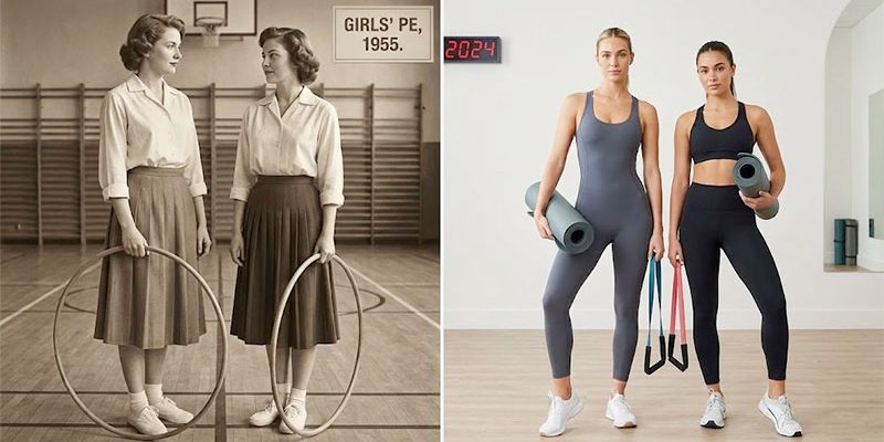 Girls pe kit changes